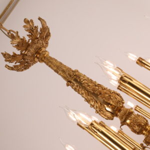 Đèn chùm trang trí cho biệt thự,đại sảnh,nhà hàng,nhà thờ tiệc cưới,hội nghị và các sảnh lớn sang trọng cổ điển đèn đồngYSD-0801-36