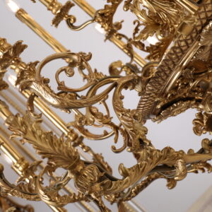 Đèn chùm trang trí cho biệt thự,đại sảnh,nhà hàng,nhà thờ tiệc cưới,hội nghị và các sảnh lớn sang trọng cổ điển đèn đồngYSD-0801-36