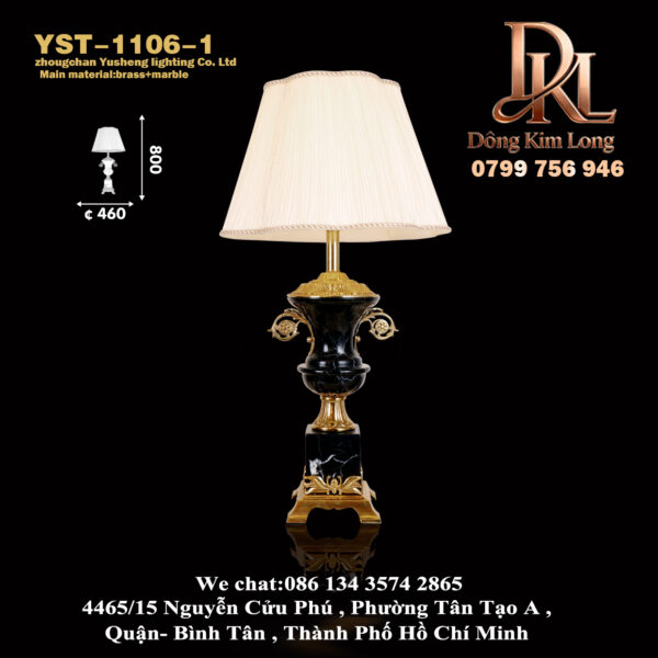 YST-1106-1 Đèn bàn phong cách Châu Âu ,phòng khách ghế sofa đèn bàn cà phê cá tính phong cách đồng quê Mỹ ấm áp phòng ngủ đèn ngủ có thể điều chỉnh độ sáng YST-1106-1